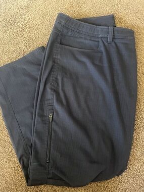 Under Armour Navy Performance Chinos with Zip Detail